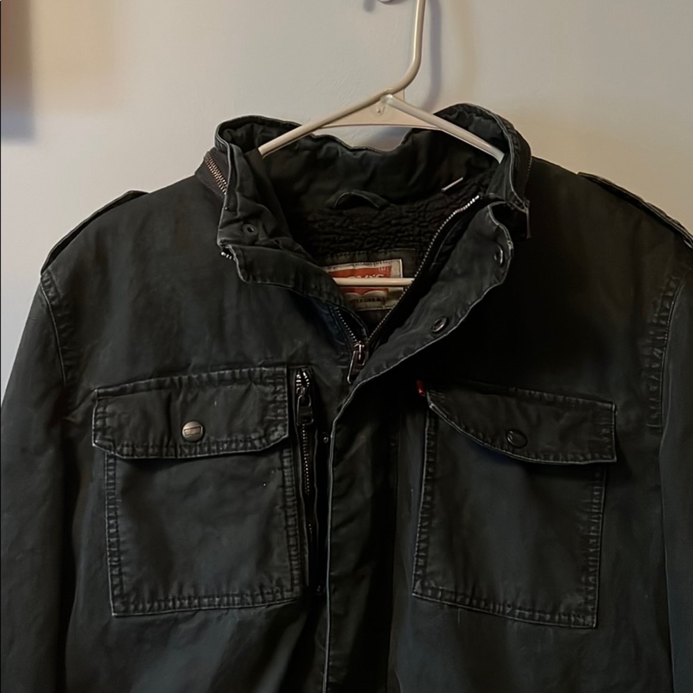 Men’s Levi’s Sherpa-Lined Military Jacket